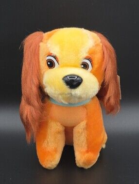 NWT‎ Disney Lady And The Tramp Plush Vintage 80s